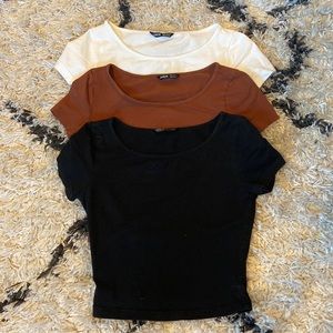 3 cute basic tees